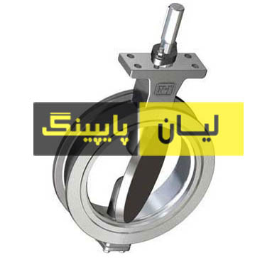 شیر پروانه ای ویفری کلاس 150 استنلس استیل 316 اروپایی